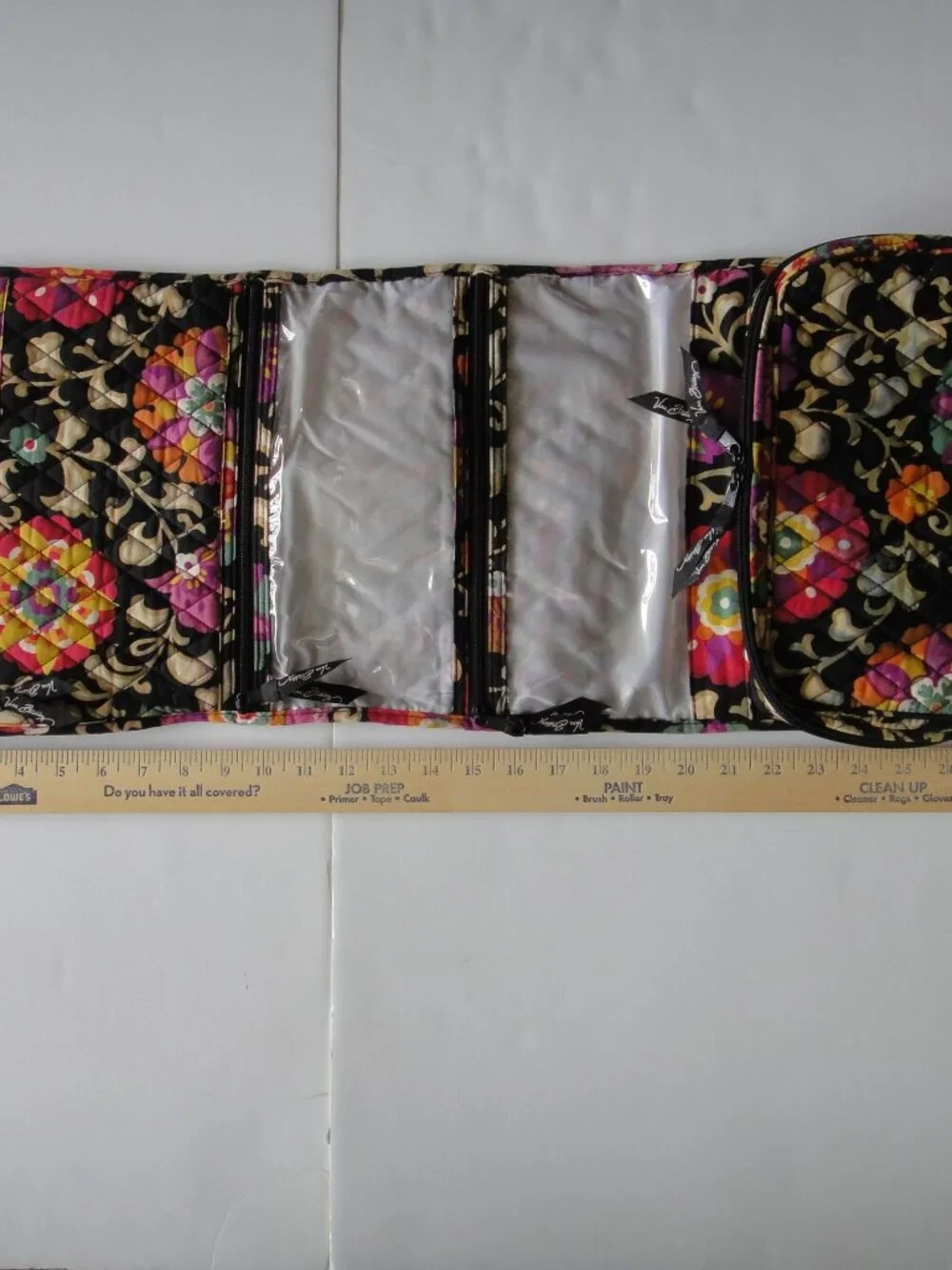 Vera Bradley Hanging Travel Organizer Suzani Toiletry Makeup Jewelry  Craft Bag